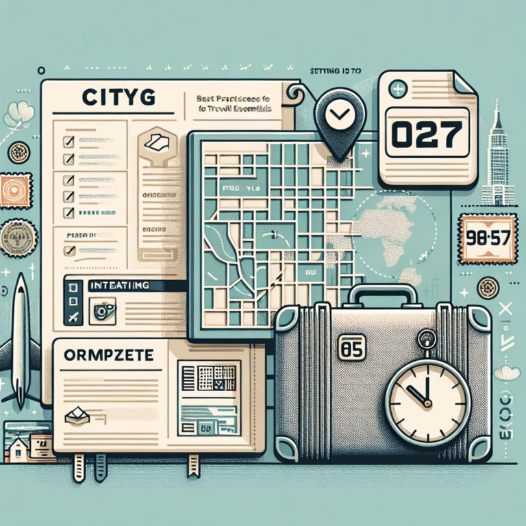 City Trip Organization: Pro Tips and Hacks