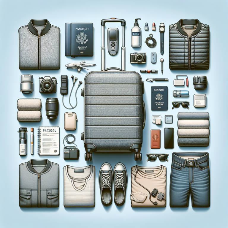 Lightweight Travel Packing Checklist
