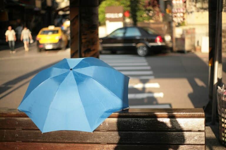 lightweight travel umbrella foldable