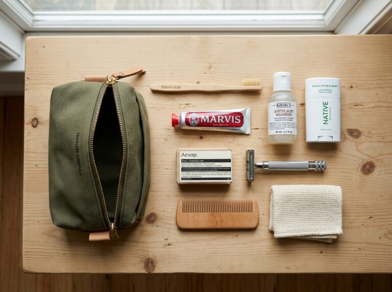 travel hygiene kit