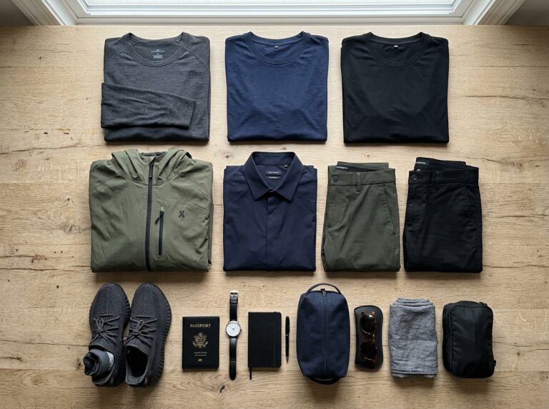 minimalist travel wardrobe