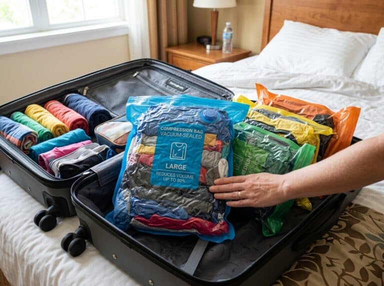 compression bags for luggage