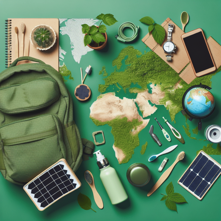 Planet-Friendly Gear for Minimalist Travel