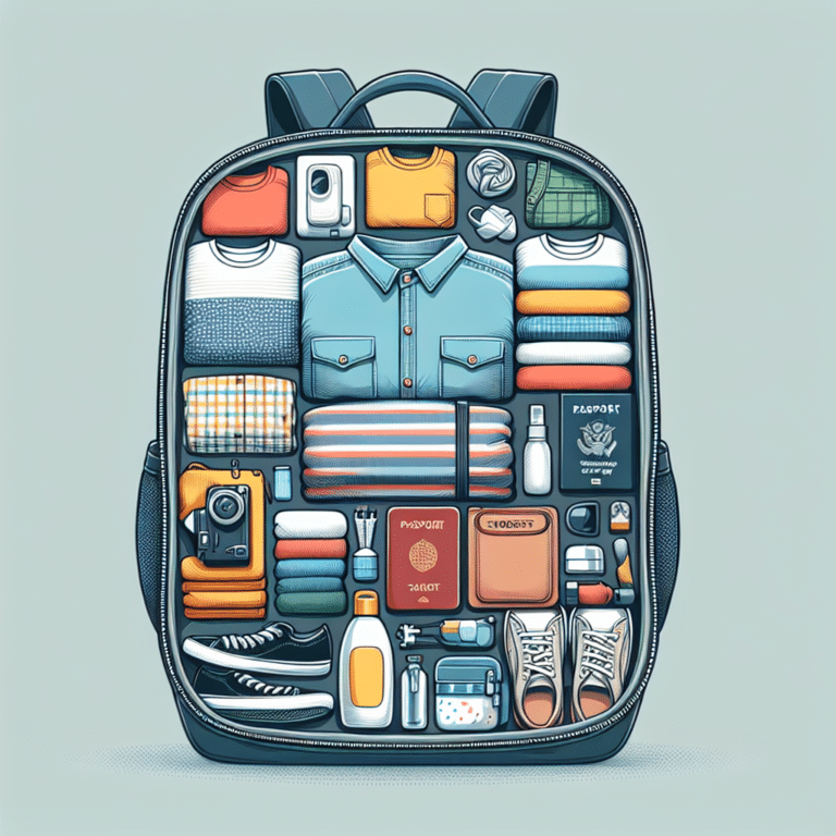 How to Organize a One-Bag Travel Backpack