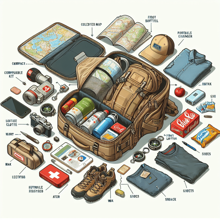 Backpack Essentials for One-Week Trips".