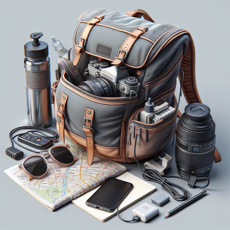 Backpack Packing List for Urban Trips
